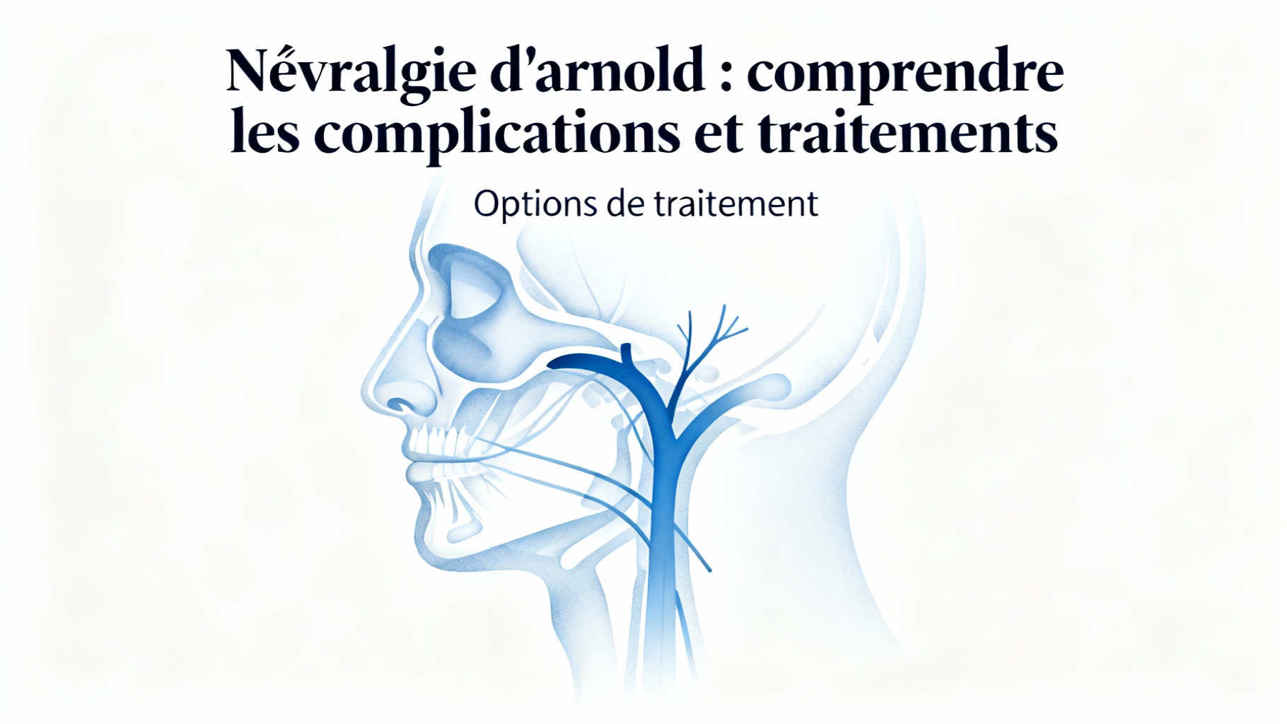 Névralgie d'arnold : comprendre les complications et traitements 1 Options de traitement