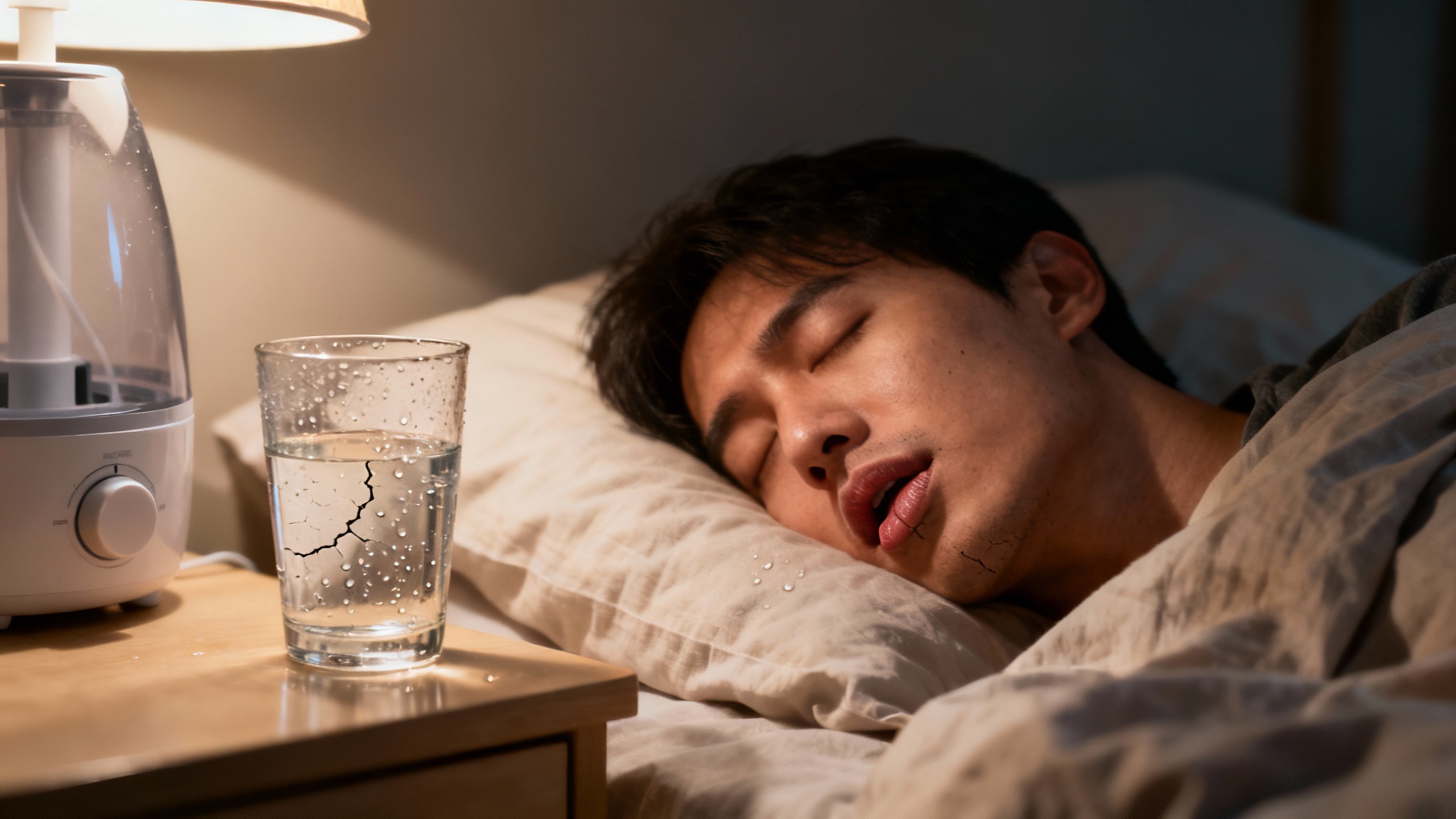 Pourquoi avez-vous la bouche très sèche en dormant ?