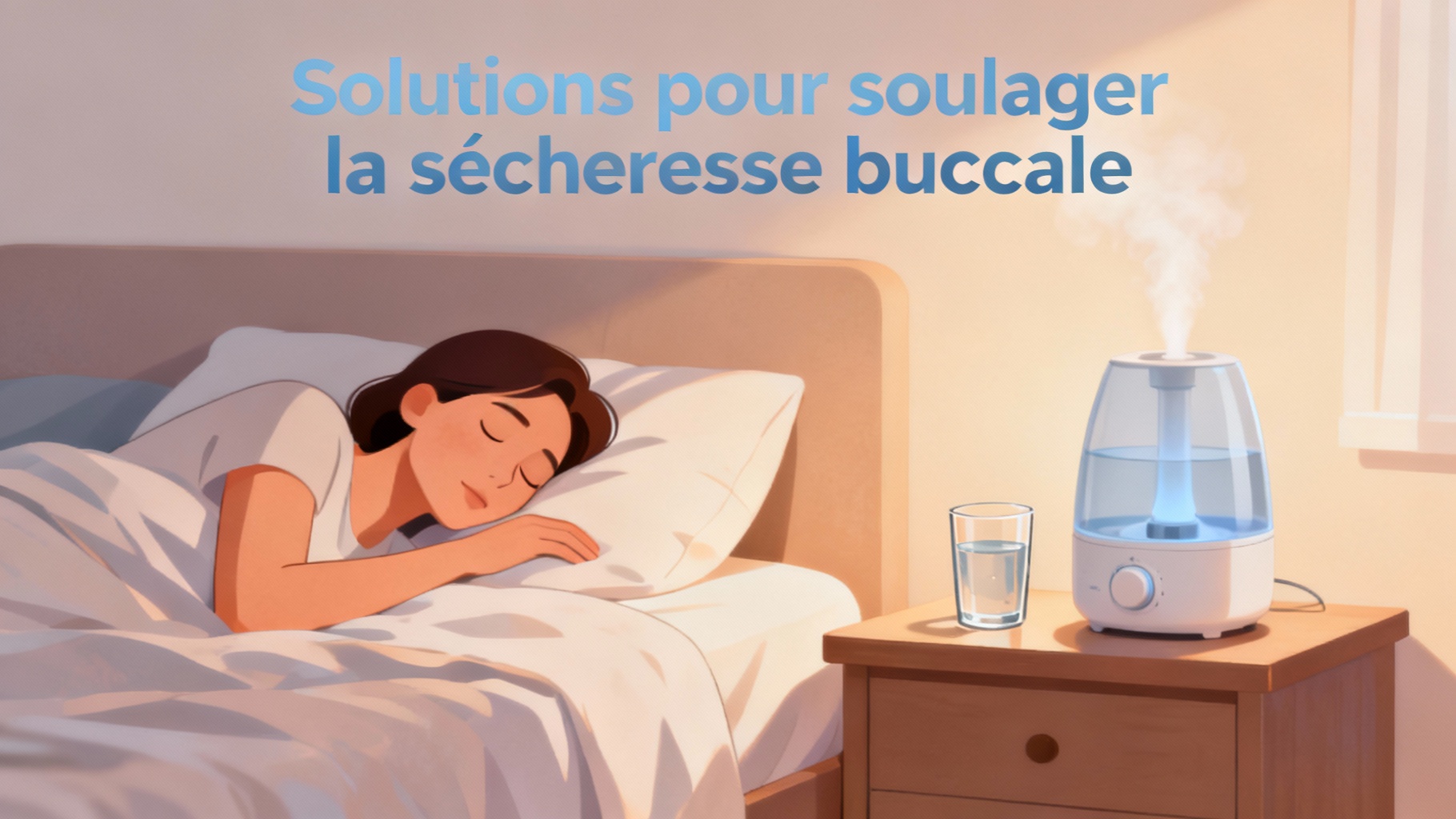 Solutions pour soulager la sécheresse buccale