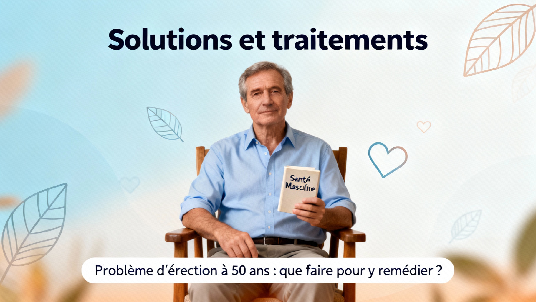 Problème d'érection à 50 ans : que faire pour y remédier ? 1 Solutions et traitements