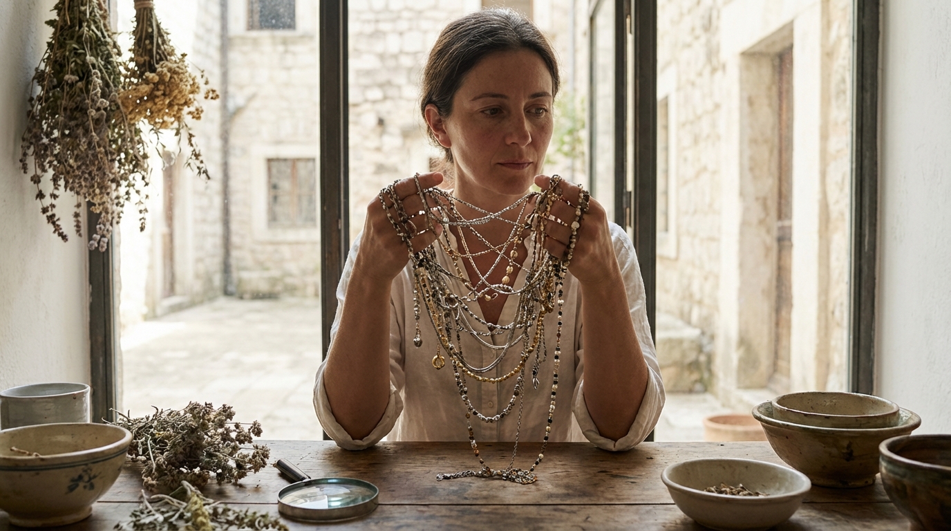 Collier qui s'emmêle : signification spirituelle révélée