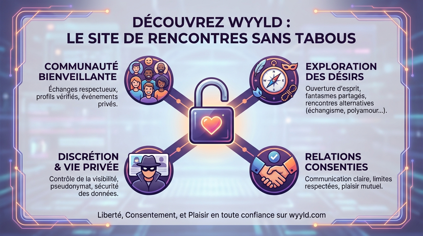 Découvrez wyyld : le site de rencontres sans tabous 1 Les caractéristiques de Wyyld