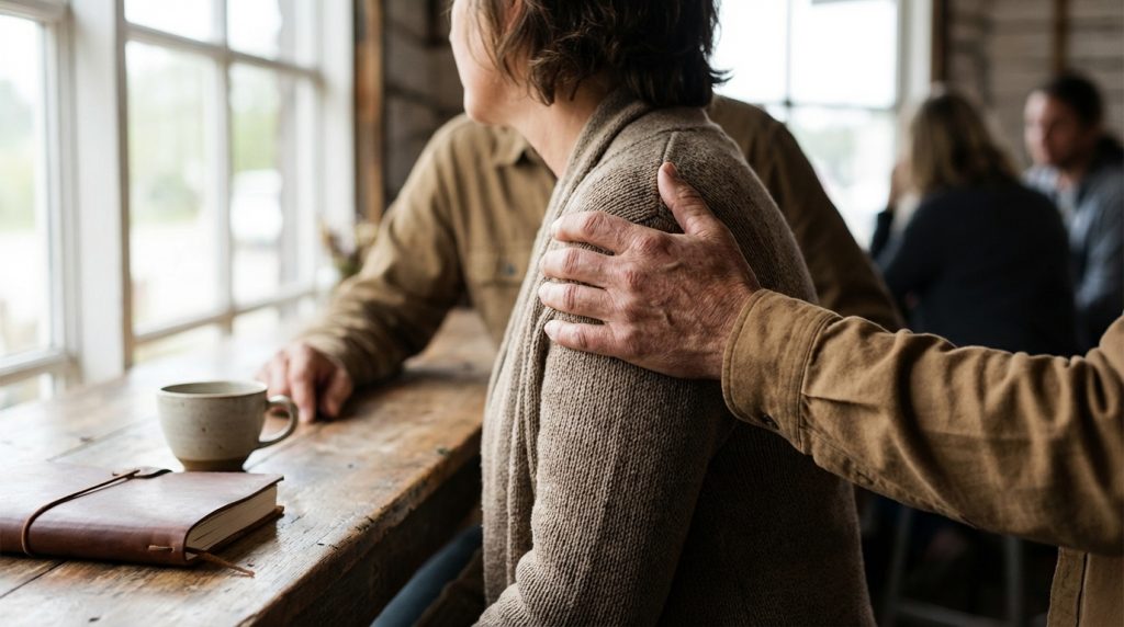 Toucher l'épaule d'une femme : quelle signification ?