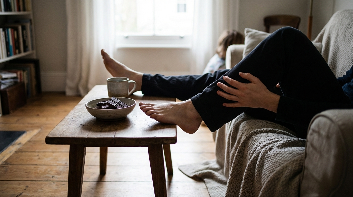 Chocolat et jambes sans repos : un duo à découvrir