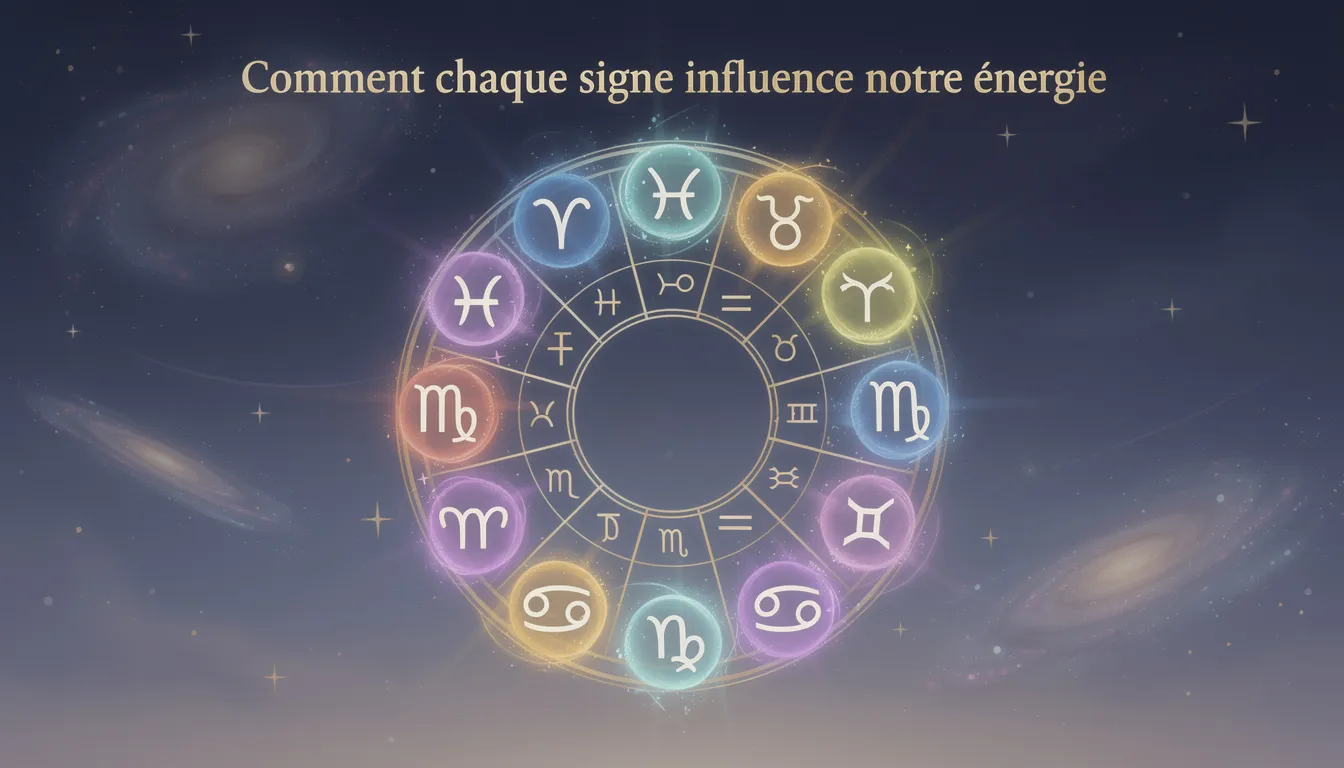 Comment chaque signe influence notre énergie