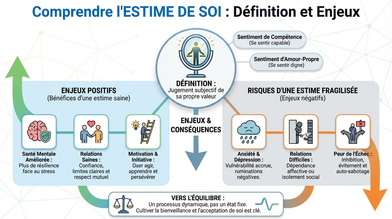 Les enjeux de l'estime de soi