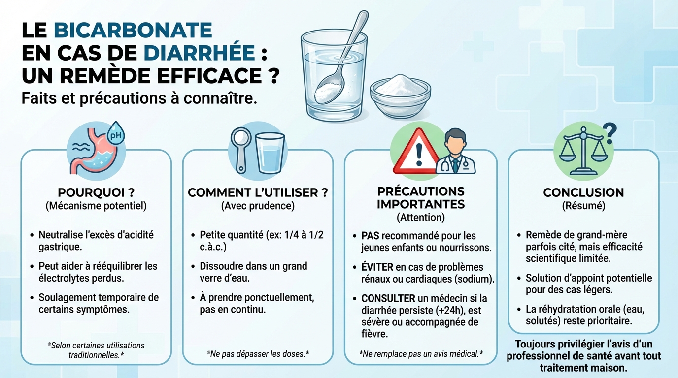 Mode d'emploi du bicarbonate