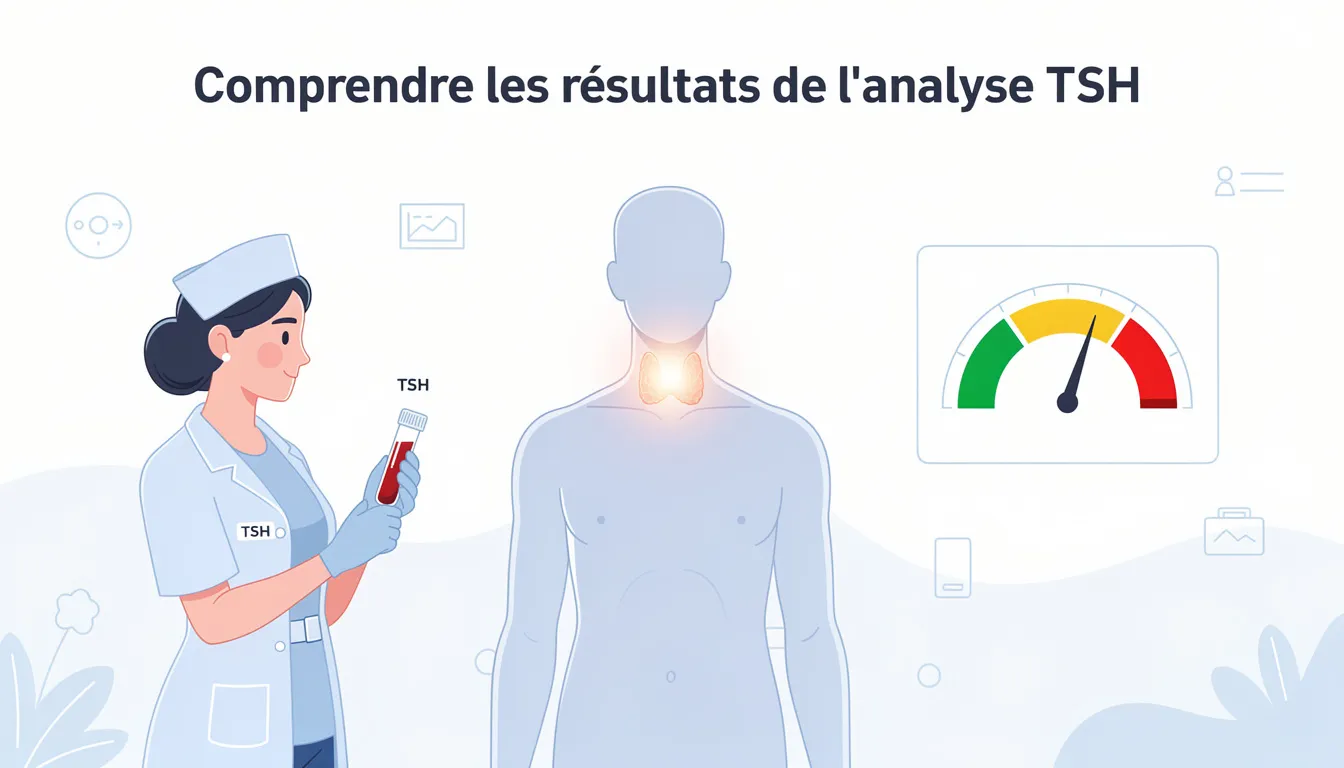Comprendre les résultats de l'analyse TSH