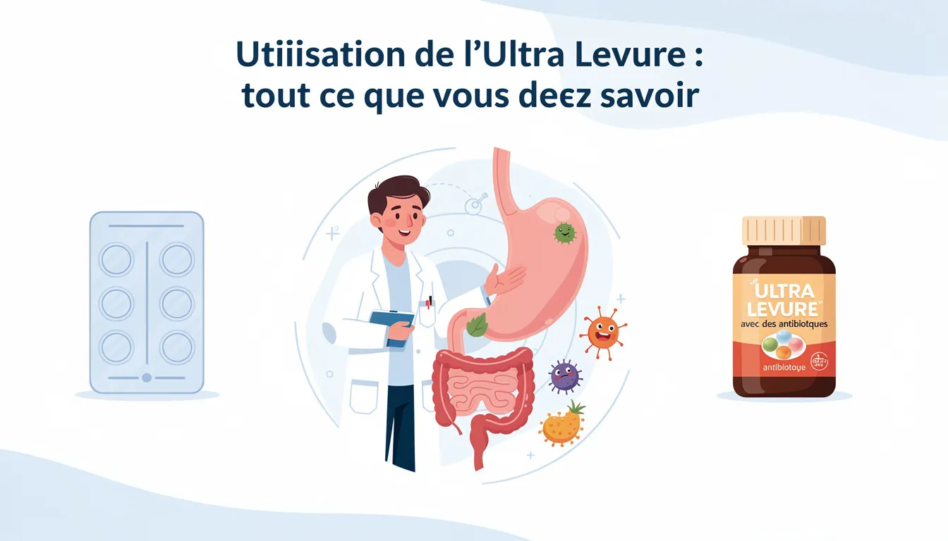 Utilisation de l'Ultra Levure avec des antibiotiques
