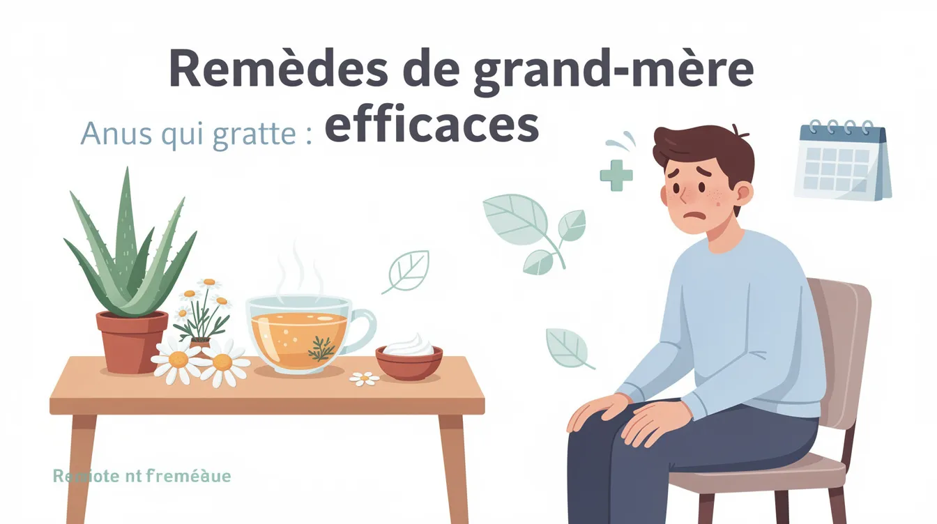 Anus qui gratte : remède de grand-mère efficace 1 Remèdes de grand-mère efficaces