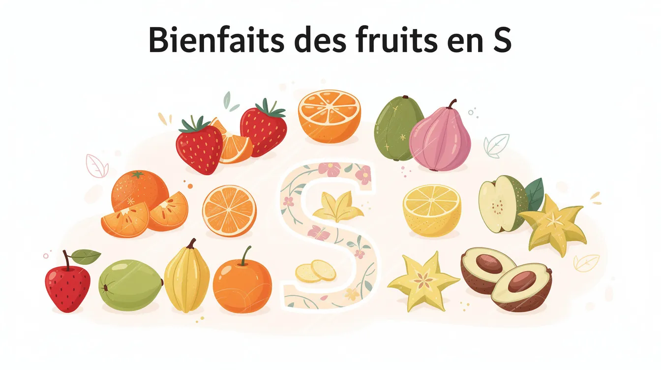 Découvrez les fruits en s : une liste complète et délicieuse 1 Bienfaits des fruits en S