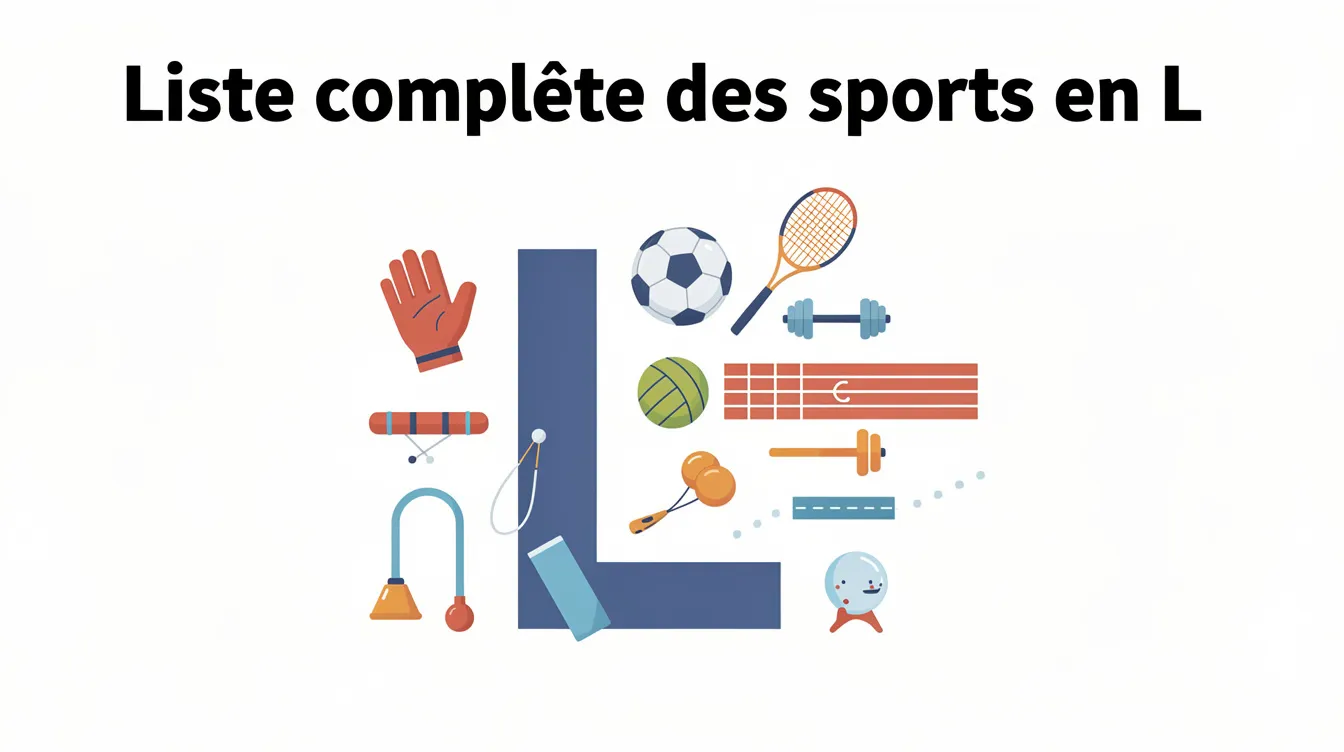 Liste complète des sports en L