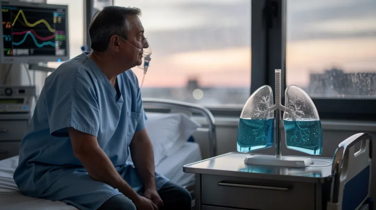 Home 2 Eau dans les poumons : espérance de vie et pronostics