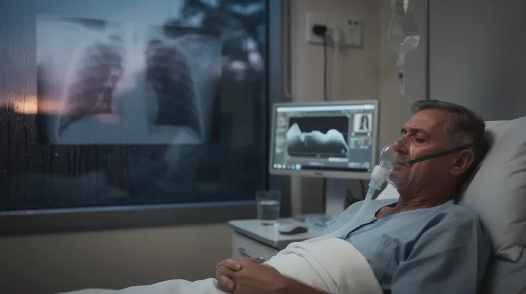 Eau dans les poumons : impact sur l'espérance de vie