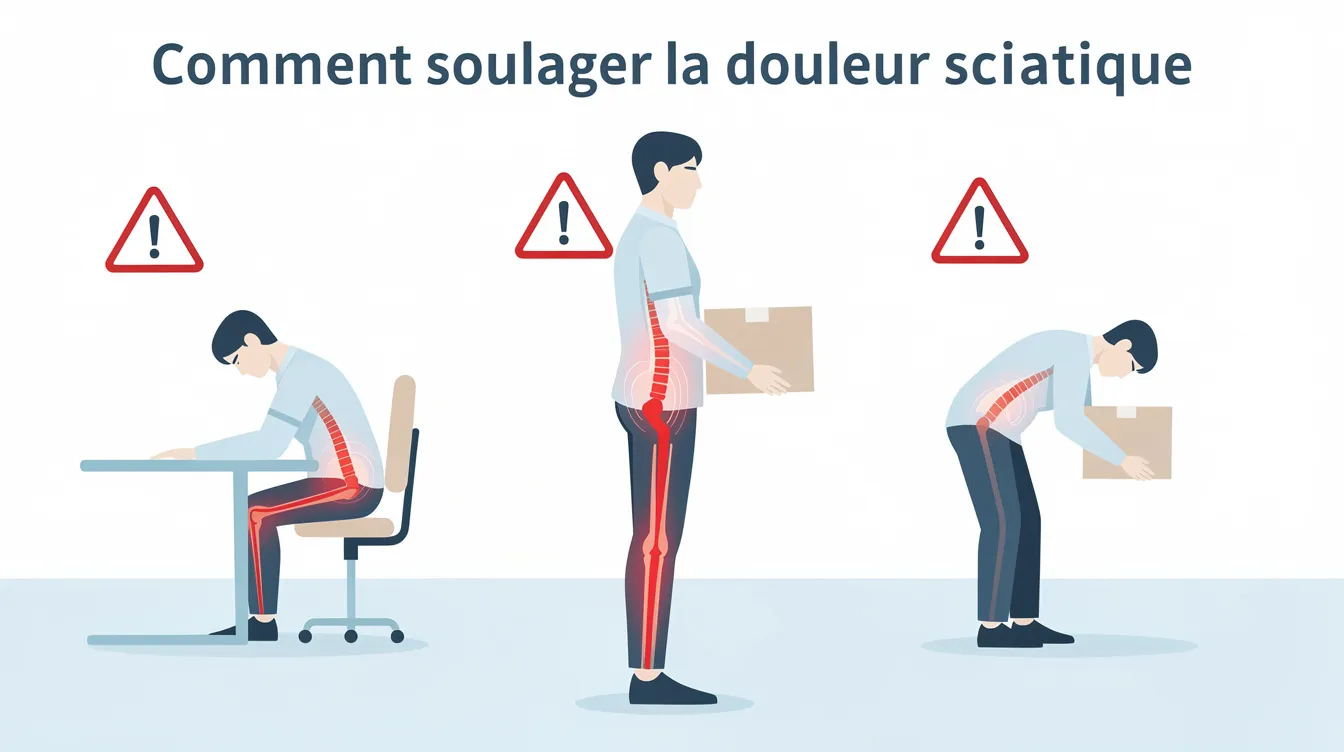 Les positions à éviter pour soulager la sciatique 1 Comment soulager la douleur sciatique