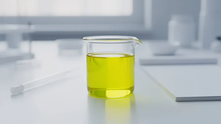 Urine jaune fluorescent : causes et solutions à connaître